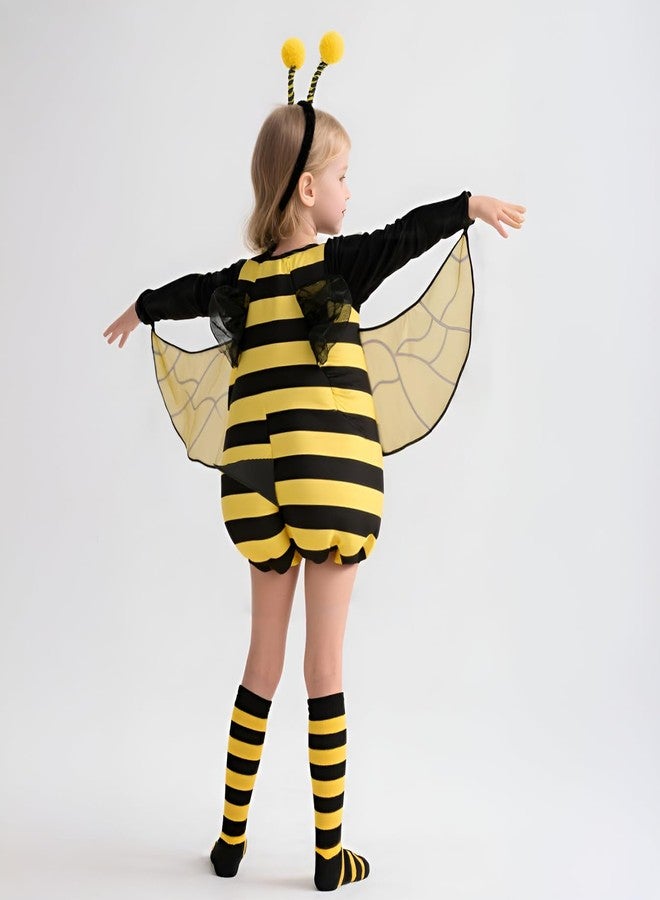 HOMELEX Bumble Bee Costume for Girls Funny Animal Halloween Kids Costumes - Image 4